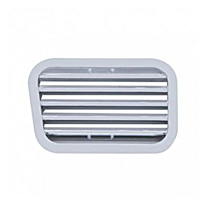 Chrome Plastic A/C Defroster Vent For 2006+ Kenworth W900/T800/T660/T600 - Driver Side
