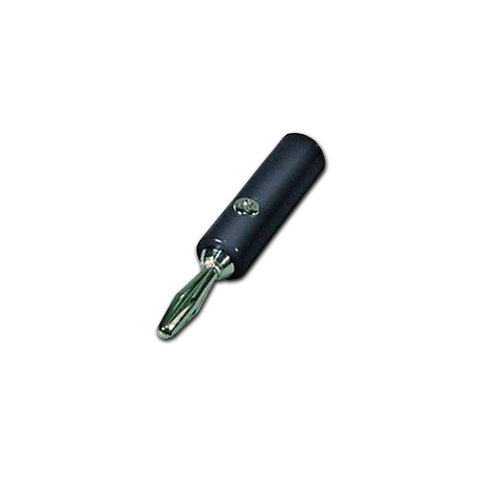 Nickel Plated, Cable Mount, Banana Plug (Black or Red)