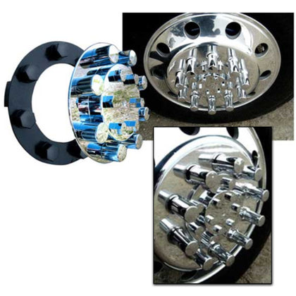 Lifetime Nut Covers Front Hub Cover Assembly - Snap On