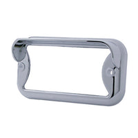 Small Rectangular Light Bezel for 6 LED Double Face Dual Function Lights