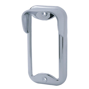 Small Rectangular Light Bezel for 6 LED Double Face Dual Function Lights