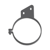 Grand Rock - 7" Polished Peterbilt Offset Stack Mount Bracket - Stainless Steel