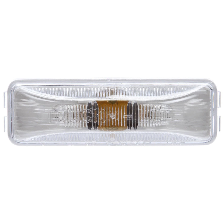 Truck-lite 19 Series, Red or Clear Rectangle, 2 Bulbs, 12V Marker/Clearance Light