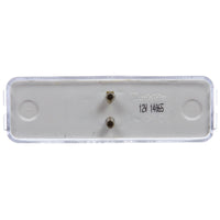 Truck-lite 19 Series, Red or Clear Rectangle, 2 Bulbs, 12V Marker/Clearance Light