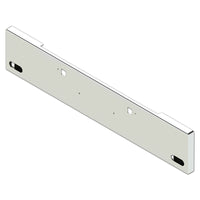 Peterbilt 365/388/389 18" Boxed End 7GA Steel Chrome Bumper w 2 Oval Light Holes