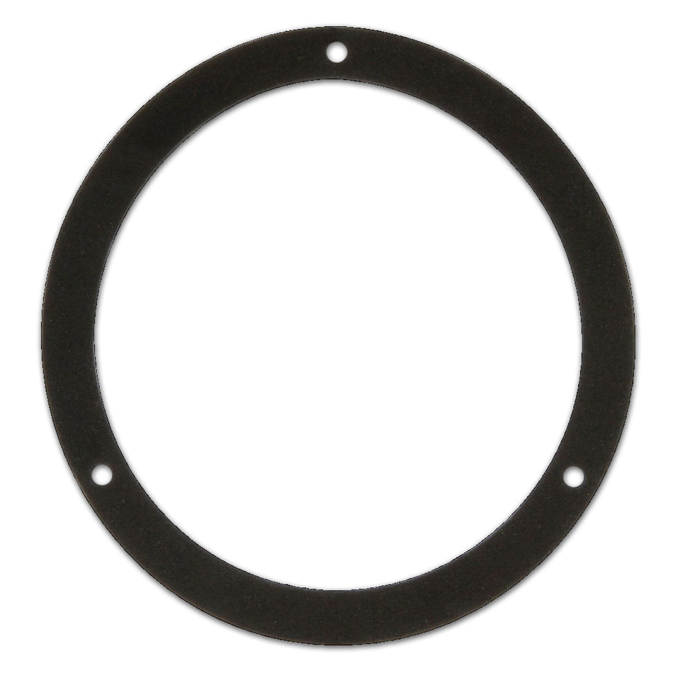 5" Round Foam Mounting Gasket - Black - Berube's Truck Accessories
