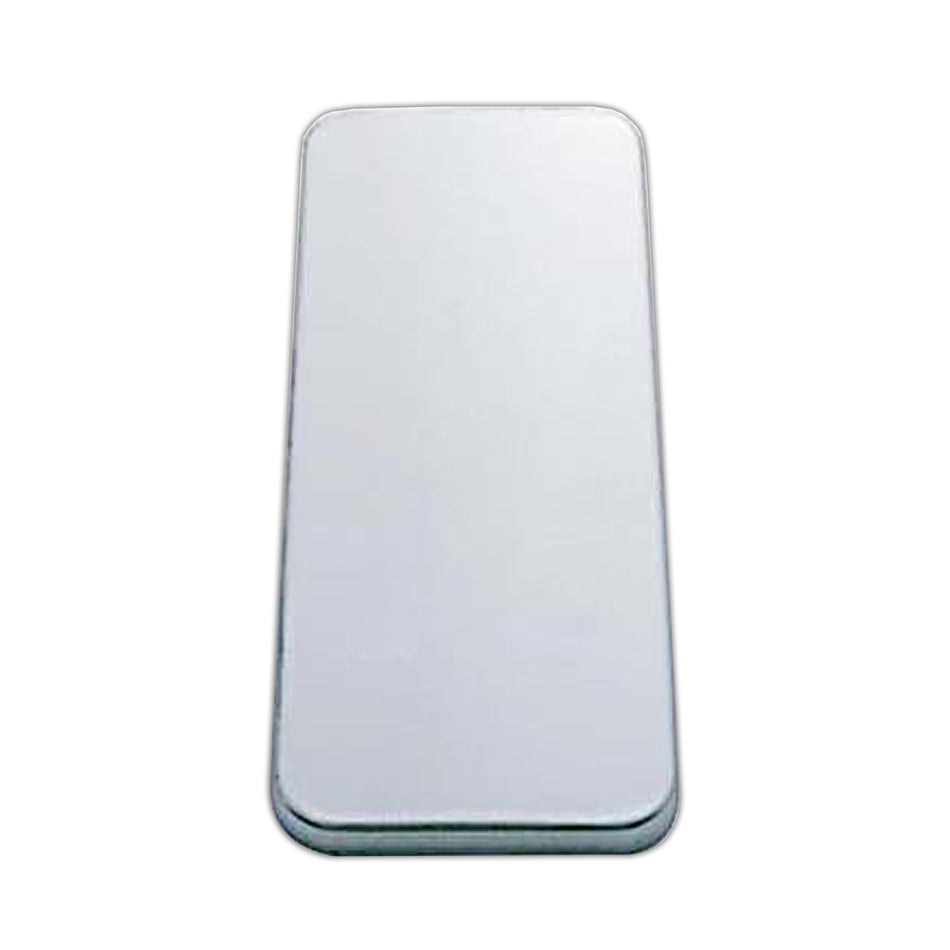 United Pacific - Peterbilt Stainless Steel Vent Door Cover - Plain