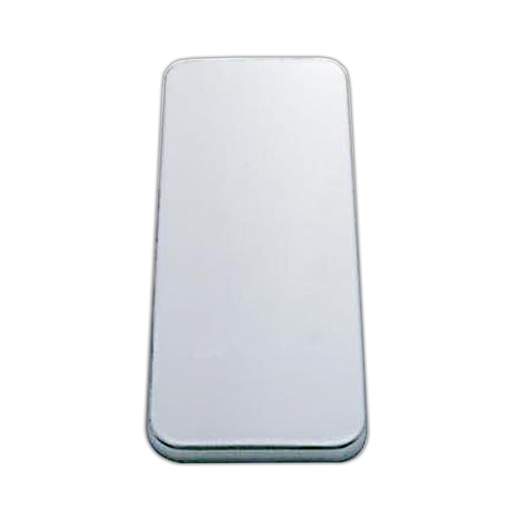 United Pacific - Peterbilt Stainless Steel Vent Door Cover - Plain