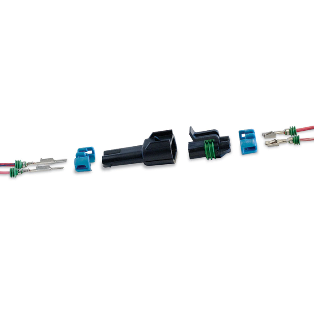 Aptiv 15300002 Metri-Pack 280 Series, 2-Way Black Male Connector ...