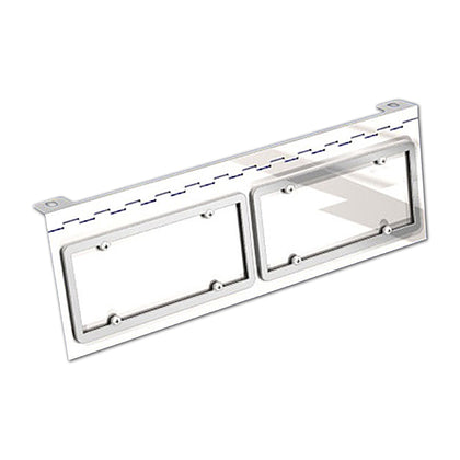 Roadworks - Western Star Face Double License Plate Holder