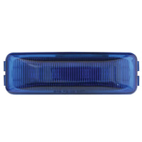 Medium Rectangular 4 Diode 12V LED Marker Light - Blue