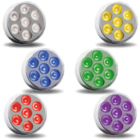 Trux 2" Round Dual Revolution Light (Color Options)