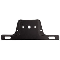 Kaper II - License Plate Bracket (Black)