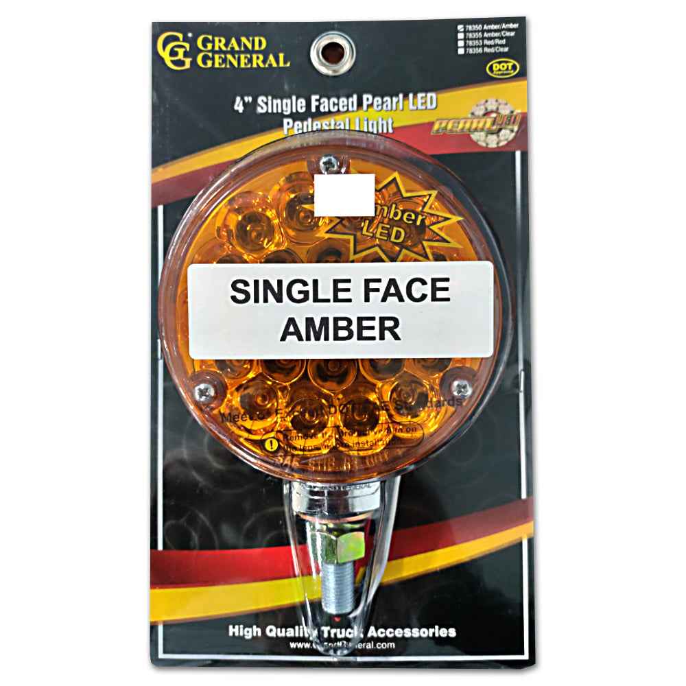 4" Round Single Face Spyder Turn Signal Light