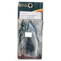 4" x 1-3/8" x 1-3/8" Chrome Die Cast Light Mounting Bracket