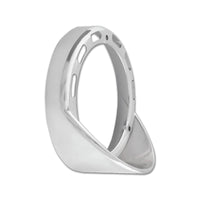 4" Round LED Pedestal Light Bezel w Visor