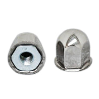 Phoenix USA® - Lug Nut Cover w Jam Nut crimped inside 14MM ID w 1.5MM thread pitch x 1 3/8" tall