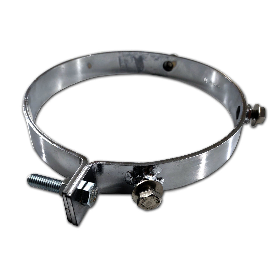 Grand Rock - 7" Chromed Zinc Pipe Guard Bracket