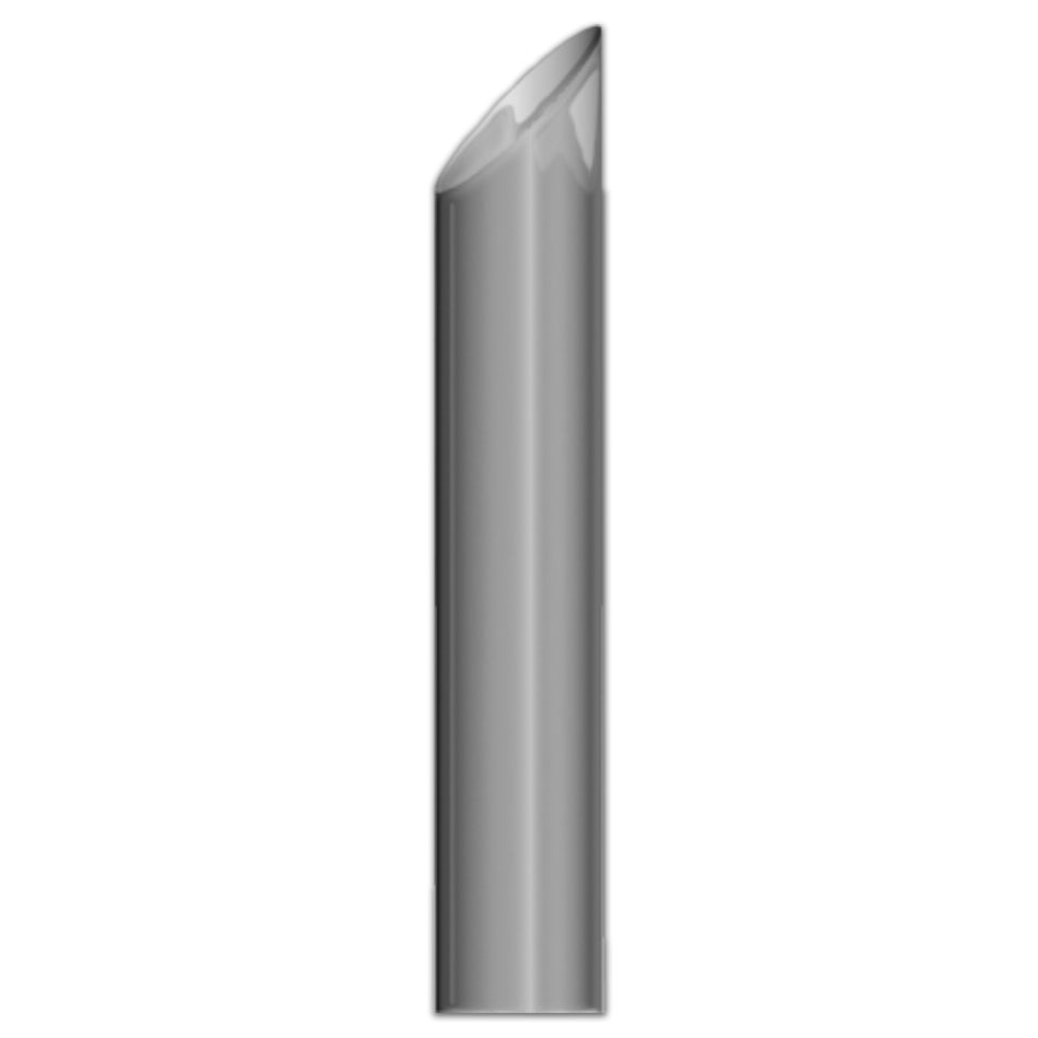 Lincoln Industries - 8" x 96" Mitered Top Exhaust Stack Reduce to 5" I.D.