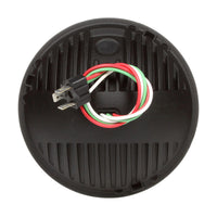 7" Round LED - 2 Diode Headlight with Polycarbonate Lens (12-24V)