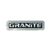 Stainless Steel "Granite" Logo Trims