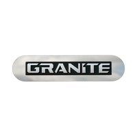 Stainless Steel "Granite" Logo Trims
