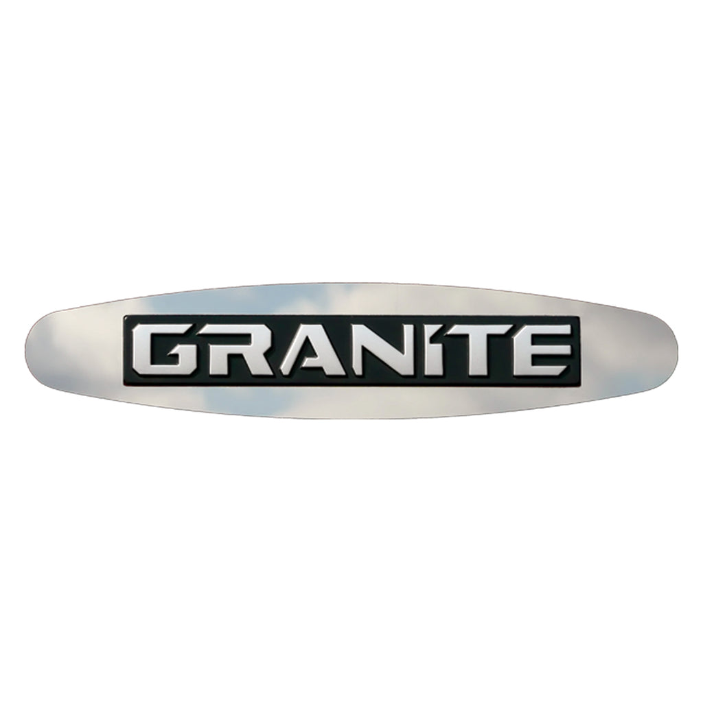 Stainless Steel "Granite" Logo Trims