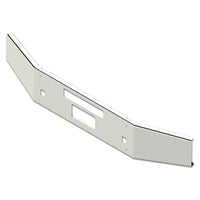 2004+ Kenworth T800B 14" Conventional 7GA Steel Chrome Bumper w Bolt/Step/Tow Pin & Vent Holes