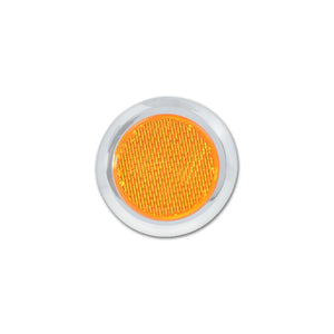 Grand General 2-1/8" Round Stick-On Reflector w Chrome Trim (Amber or Red)