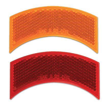 Grand General Half Moon Stick-On Reflector (Amber or Red)