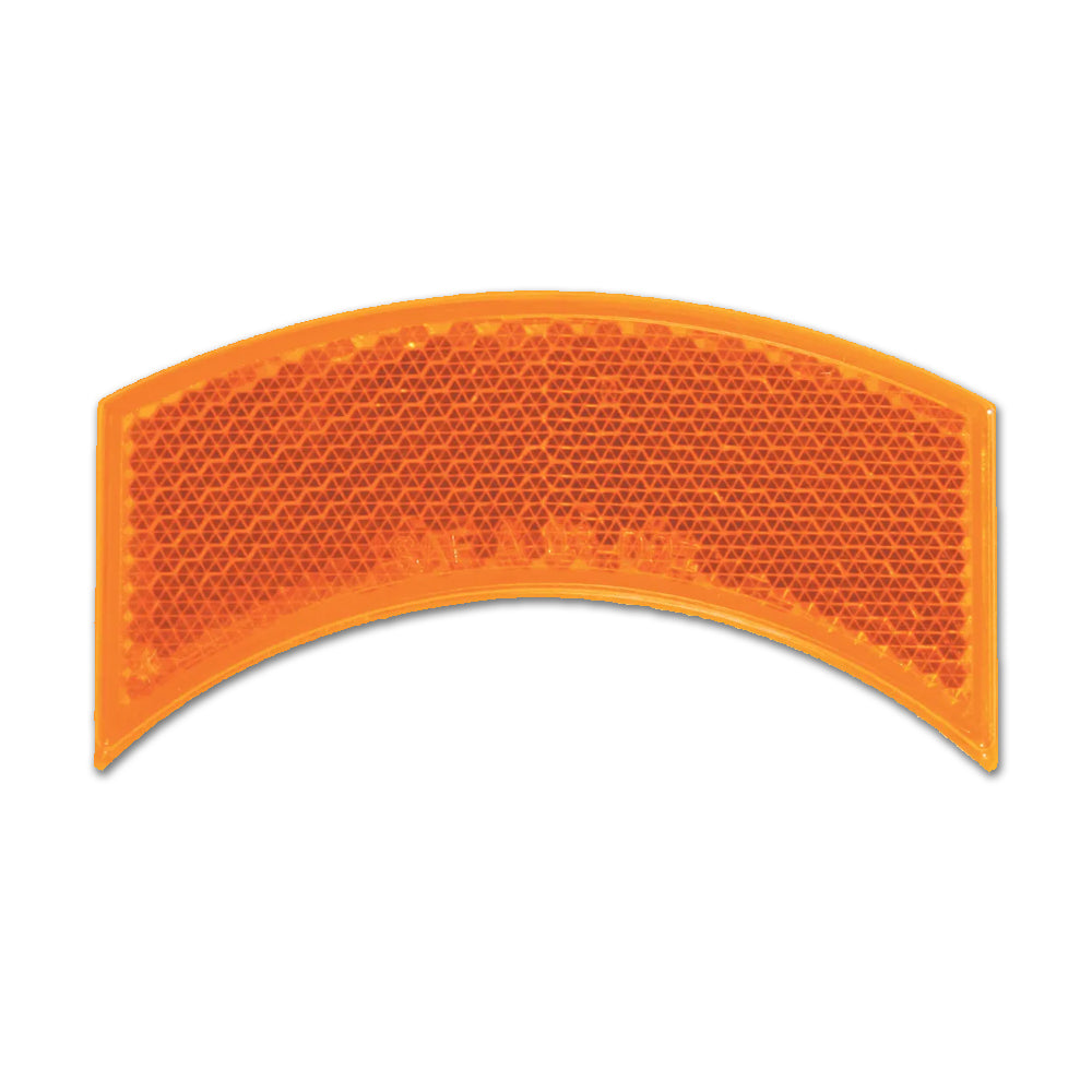 Grand General Half Moon Stick-On Reflector (Amber or Red)