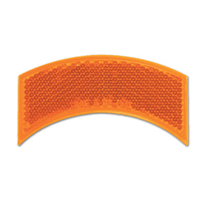 Grand General Half Moon Stick-On Reflector (Amber or Red)