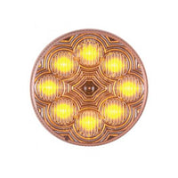 Maxxima - 2.5" Round, Yellow Vantage Marker/Clearance Light
