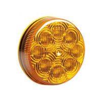 Maxxima - 2.5" Round, Yellow Vantage Marker/Clearance Light