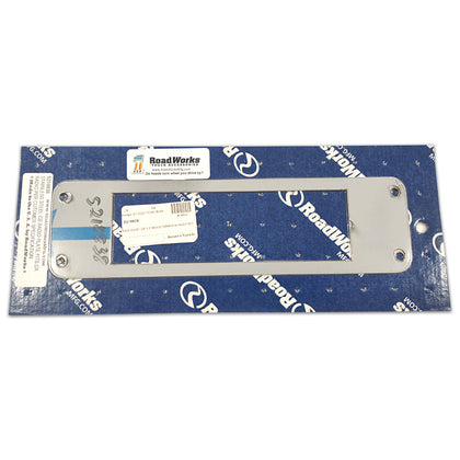 Roadworks Face Plate w 3" Radius Corners w Hole for DX CB Radio