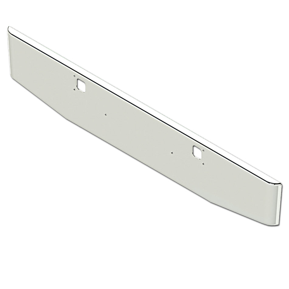 2011+ Kenworth W900B, W900L 16" Tapered Rolled End 7GA Steel Chrome Bumper