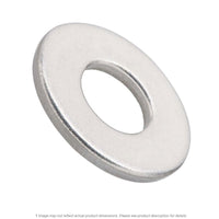 5/8" Stainless Steel MS820 Flat Washer 0.656" ID x 1.312" OD x 0.095" Thick