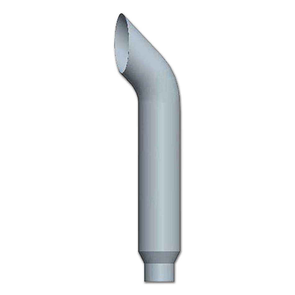 Lincoln Industries - 36" West Coast Curved Top Exhaust Stack (7" reduced to 5")