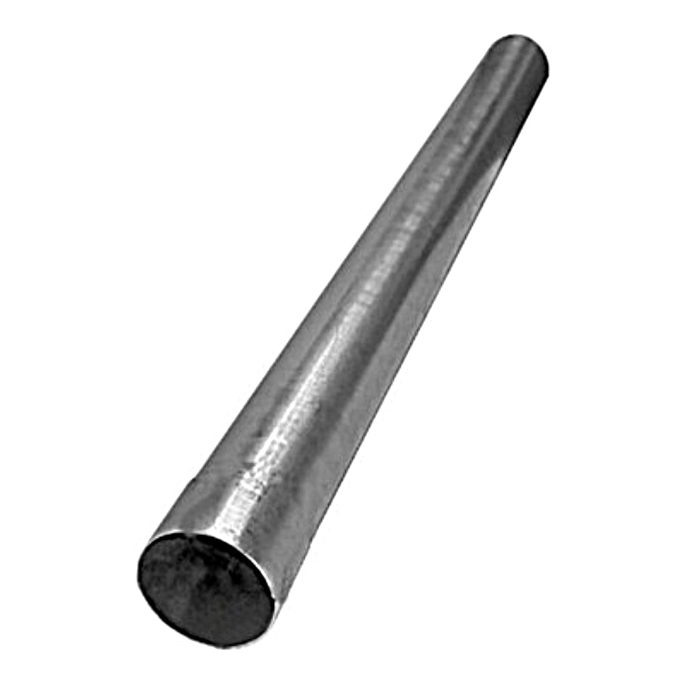 Grand Rock - 4" Diameter x 120" Straight Cut Aluminized Exhaust Stack OD End