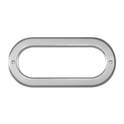 Grand General Stainless Steel Oval Light Bezel