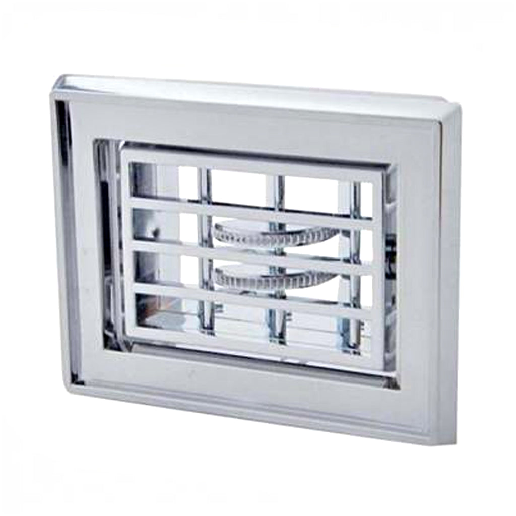 1987-2000 Peterbilt Small Chrome Vent