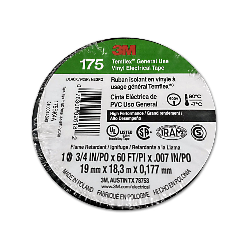 Temflex General Use Vinyl Electrical Tape (1 roll)