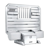 ProTech 68" x 70" Cab Rack w Window - 2 Chain Hangers & 2 Chain Trays