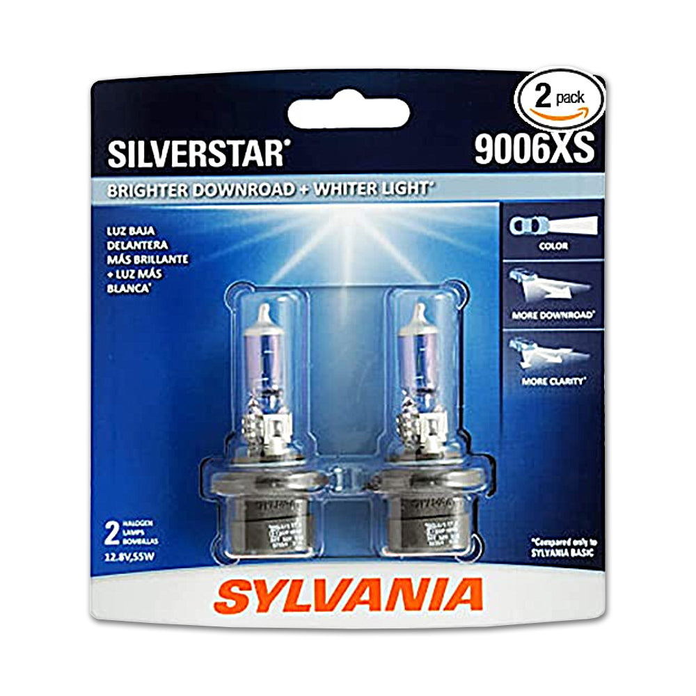 Sylvania SilverStar 9006XS Twin Pack