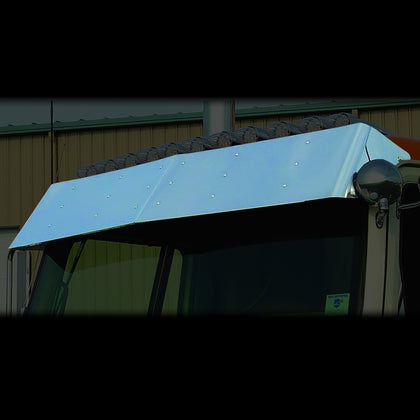 Western Star 97+ 4900 Series Door Mount Mirror 13.5" Drop Visor