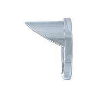 United Pacific Chrome LED Light Flush Mount Base With Visor