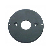 United Pacific Chrome LED Light Flush Mount Base With Visor