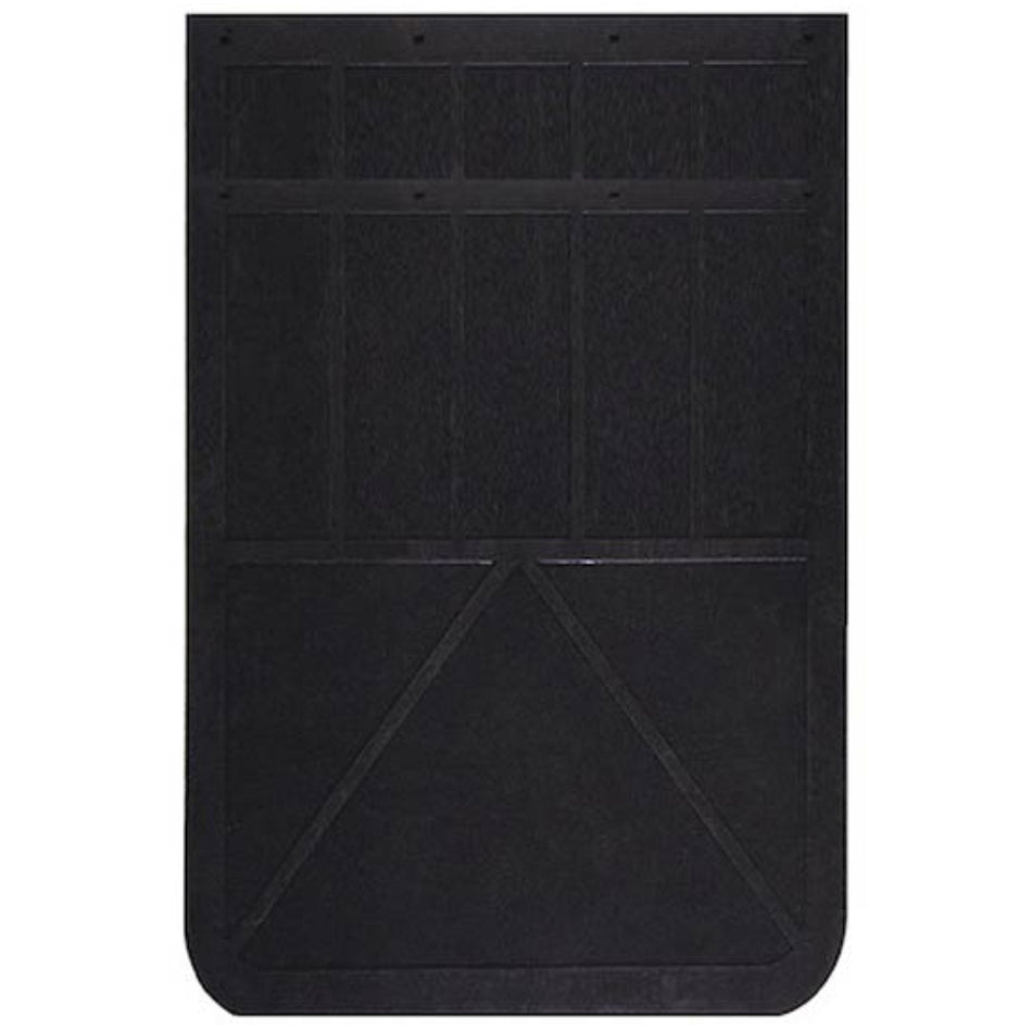Boomerang Rubber 3/8" Thick 24" x 36" Mud Flaps (Black)