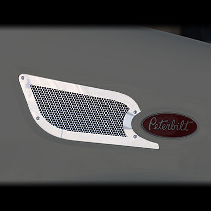 Roadwork's Peterbilt 567 Air Intake Screens