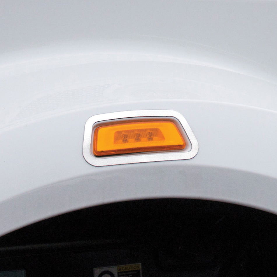 Roadwork's Peterbilt 567 Set Back Axle Side Signal Fender Light Trim